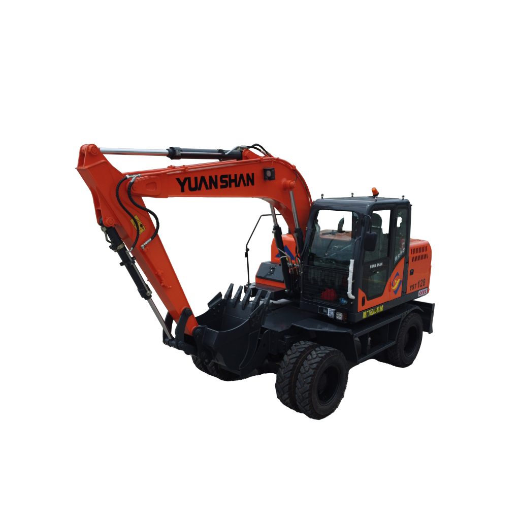 128輪式挖掘機(jī)